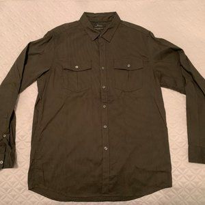 Marc Anthony Green Button Down Shirt